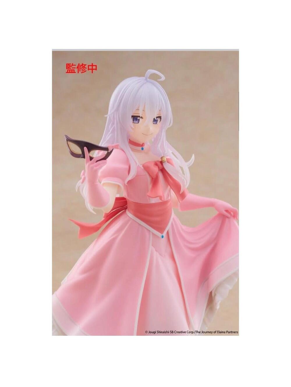 Taito The Journey of Elaina Figure Masquerade pink dress figure US Seller - Picture 7 of 8